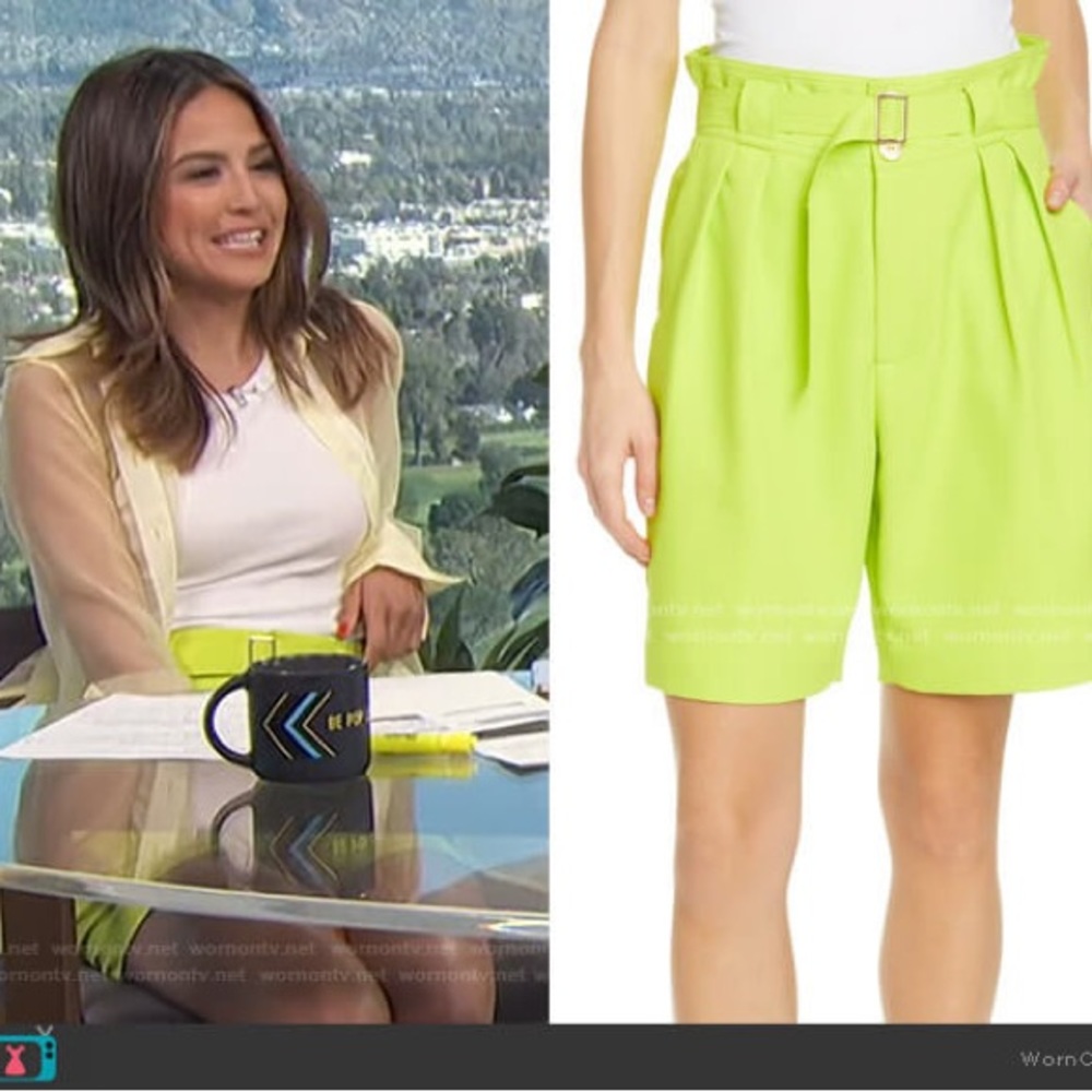 Simon Miller neon green algae
Rost belted Shorts small